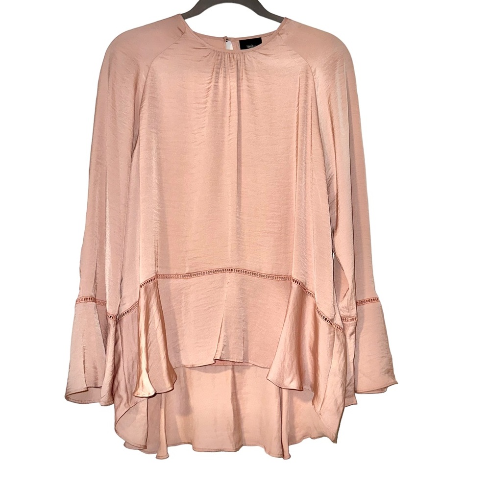 Pink High Low Blouse
